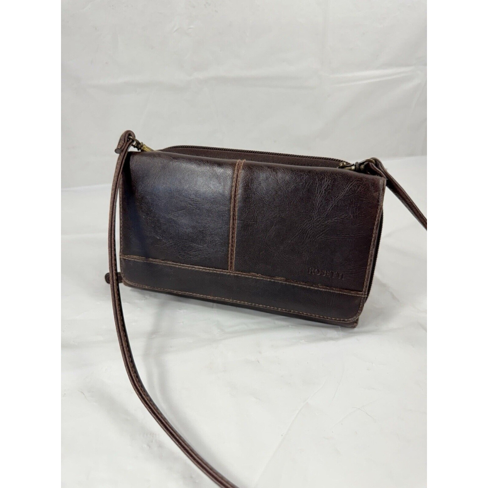 Rosetti Brown Shoulder Wallet ORGANIZER PHONE POCKET